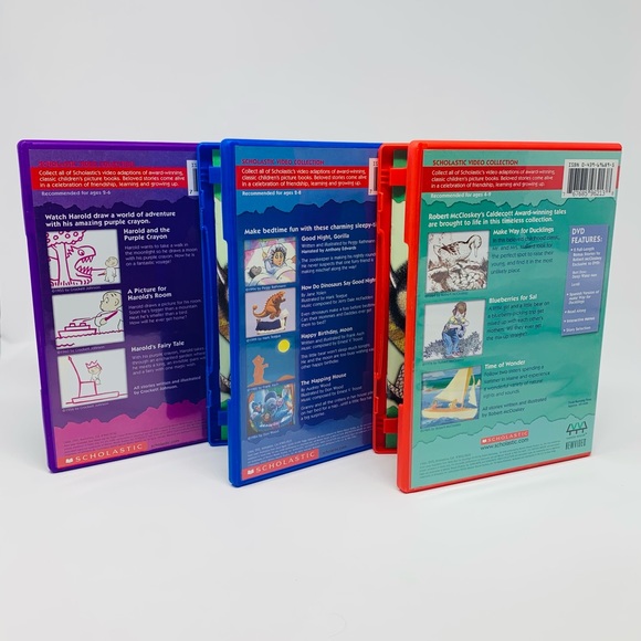 Scholastic Curious George & Harry the Dirty Dog DVD & More… - Picture 6 of 7